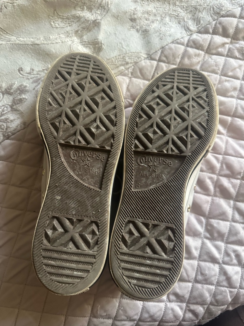Converse light Grey Low Top platform Sneakers - Picture 3 of 4